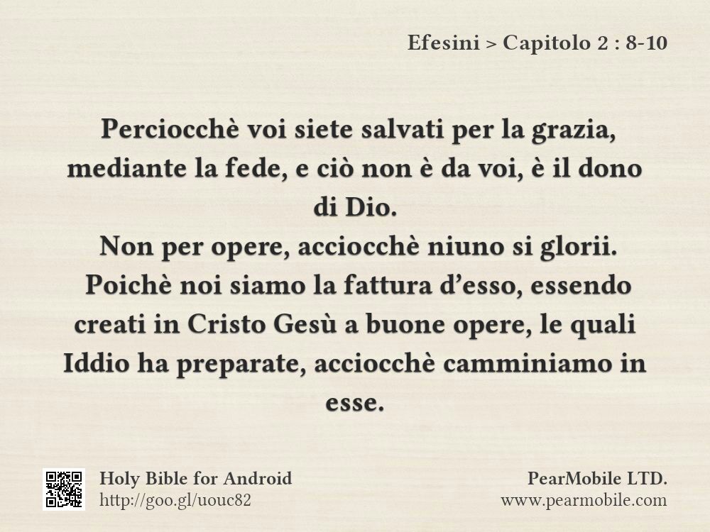 Efesini, Capitolo 2:8-10